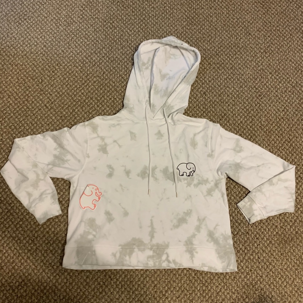 NWT Ivory Ella cropped sweatshirt
